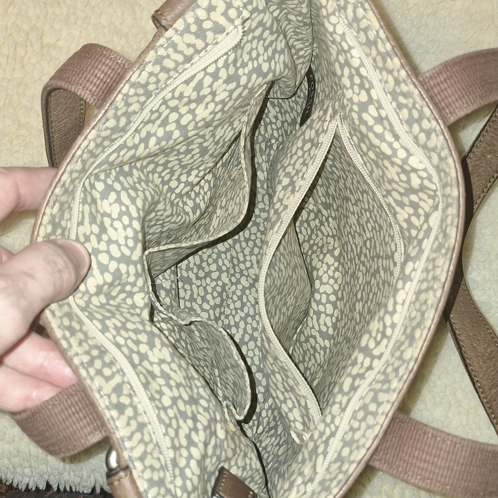 VINTAGE FOSSIL Key-Per Floral Handbag - Picture 8 of 15